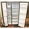 Image 3 : GE STAINLESS STEEL 23.2 CU FT SIDE BY SIDE FRIDGE