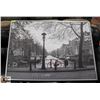 Image 1 : LARGE STREET SCENE IKEA PICTURE 55" X 40"