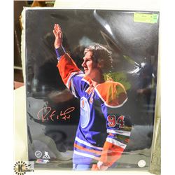 EDMONTON OILERS RYAN SMYTH SIGNED RETIREMENT