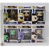 Image 1 : LOT OF 6 ASSORTED FUNKO POP VINYL FIGURES.