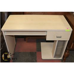 COMPUTER DESK WITH PULL OUT LEDGE 30" TALL X 20"