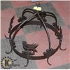 Image 1 : HEAVY WROUGHT IRON CEILING POT HANGER