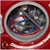 Image 5 : WHIRLPOOL RED DRYER AND WASHING MACHINE,