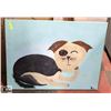 Image 1 : CANVAS DOG PICTURE