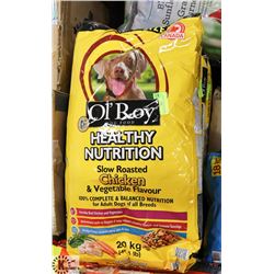 20KG BAG OF OL'ROY DOG FOOD