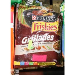 7.5 KG BAG OF PURINA FRISKIES CAT FOOD