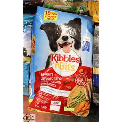 18KG BAG OF KIBBLES'N'BITS DOG FOOD
