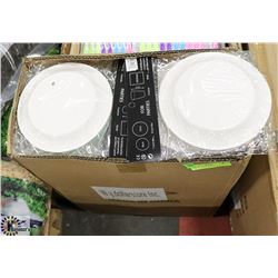 BOX OF PARTY PLATES