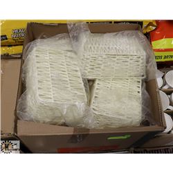 BOX OF NESTING BASKETS