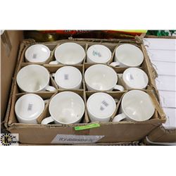 BOX OF GRAPHIC MUGS "BLESSED"