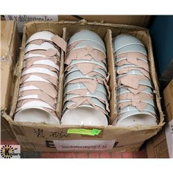 BOX OF ASSORTED BOWLS