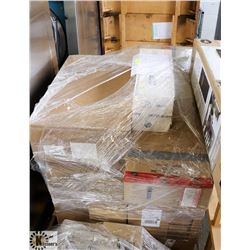PALLET OF ASSORTED WASTE BINS AND MORE INCL