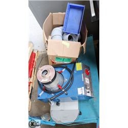 CART OF UNCLAIMED MERCHANDISE