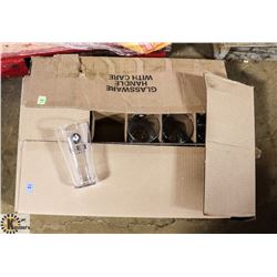 CASE OF 24 BIG ROCK 20 0Z BEER GLASSES