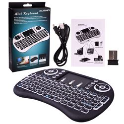 NEW BACKLIT WIRELESS MINI KEYBOARD/MOUSE