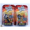 Image 1 : LOT OF 4 ASSORTED GUITAR HERO FIGURES.