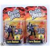 Image 1 : LOT OF 2 ASSORTED GUITAR HERO FIGURES.