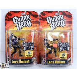 LOT OF 2 ASSORTED GUITAR HERO FIGURES.