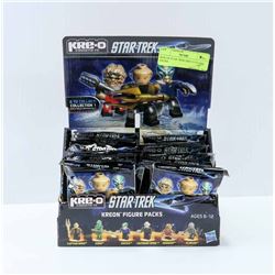 BOX OF STAR TREK KRE-O FIGURE PACKS.
