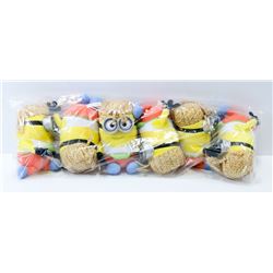 BAG OF TY MINION PLUSH.