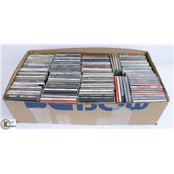 LARGE BOX W/120 CD'S INCLUDING PINK