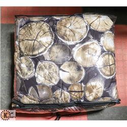 3PC COMFORTER SET, QUEEN SIZE  INCLUDES