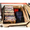Image 1 : BOX WITH OVER 125 DVD MOVIES INCLUDING