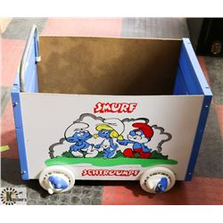 VINTAGE SMURFS TOYBOX