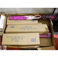 LARGE BOX OF ASSORTED SIZE WIPER BLADES ON CHOICE