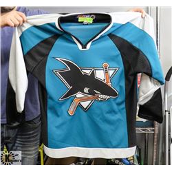 SAN JOSE SHARKS JERSEY MEDIUM.