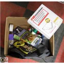 LOT OF PET ACCESSORIES INCL TRIMMER.