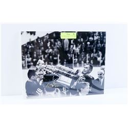 NHL TORONTO MAPLE LEAFS BOBBY BAUN SIGNED 11X14