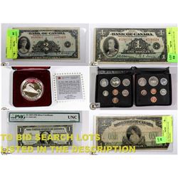 FEATURED COINS AND CURRENCY