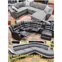 FEATURED NEW SOFA SETS AND SECTIONALS