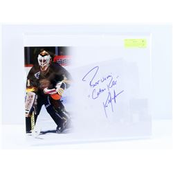 NHL VANCOUVER CANUCKS KIRK MCLEAN SIGNED PHOTO