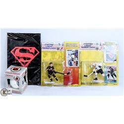 LOT OF 2 STARTING LINEUP-MARIO LEMIEUX,