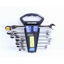 MAXIMUM 7 PC RATCHETING WRENCHES