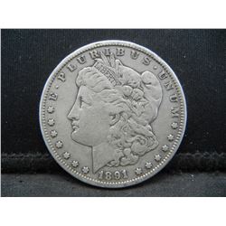 1891 CC Morgan Dollar Semi Key Date