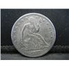 Image 1 : 1877 Seated Half Dollar