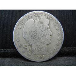 1903 O Barber Half Dollar