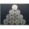 Image 2 : 10 Ike Dollars Various Dates and Grades