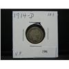 Image 3 : 1914 D Barber Dime Strong Details