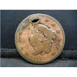 1833 Large Cent Low Grade