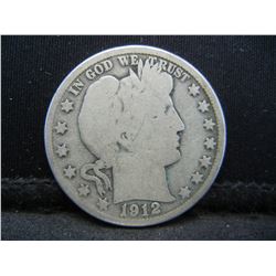 1912 barber Half Dollar