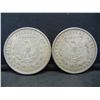 Image 2 : (2) 1921D Morgan Dollars