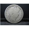 Image 1 : 1908 Barber Half Dollar