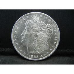 1885 O Morgan Dollar CH BU+ Frosty