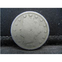 1886 Liberty Nickel Key Date