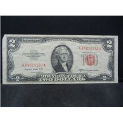 1953 $2.00 Note Red Seal