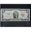 Image 1 : 1953 $2.00 Note Red Seal
